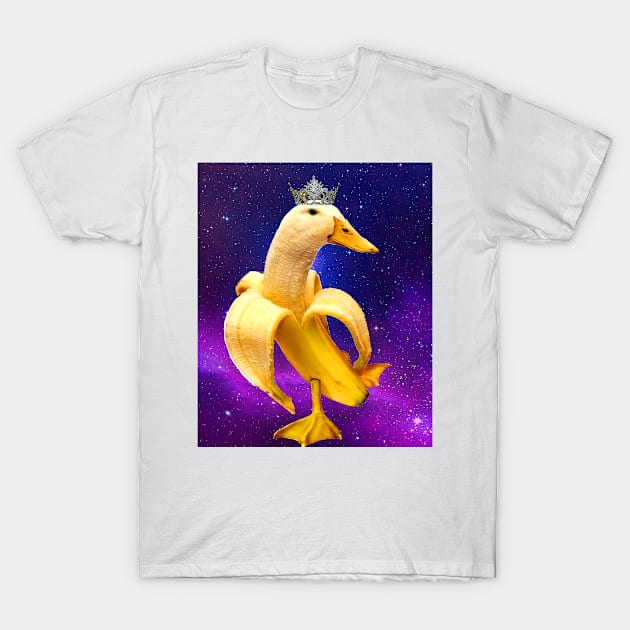 Banana Duck T-Shirt by richercollections